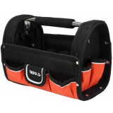 YATO Csővázas szerszámtáska 30cm 9 zsebes