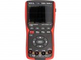 YATO Digitális oszcilloszkóp és True RMS multiméter jelgenerátorral, 2 csatornás, 50 MHz, 280 MSa/s (YT-730944)