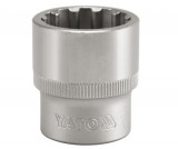 YATO Dugókulcs 18 mm SPLINE 1/2" (YT-1470)