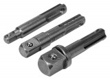 YATO Dugókulcs adapter 1/2 col, 1/4 col, 3/8 col SDS-PLUS
