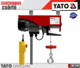 Yato elektromos csörlő 1050W - elektromos kisgép