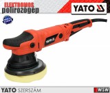Yato elektromos polírozó gép teljesítmény szabolyozóval 150 mm - 720W - elektromos kisgép