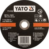 Yato fémvágó korong 115 x 22 x 1,2 mm rozsdamentes acél (5906083961014)