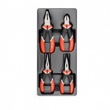 YATO Fogó készlet 4 részes (fiókbetét)