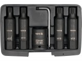 YATO Gépi Spline / XZN dugókulcs készlet pneumatikus ütvecsavarozóhoz 3/4”, M12–M18, CrMo, 6 részes (YT-1157)