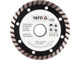 YATO Gyémánt vágótárcsa 115 mm turbo YATO YT-6022