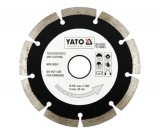 YATO Gyémánt vágótárcsa 125 mm szegmentált (YT-6003)