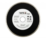 YATO Gyémánt vágótárcsa 180x25,4 mm folytonos (porcelán) (YT-6016)