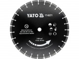 YATO Gyémánt vágótárcsa 400 mm, betonhoz, vasbetonhoz és kőhöz (YT-60271)