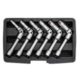 YATO Gyertyakulcs készlet 6 részes csuklós CrV 3/8 col(8,9,10,12,14,16)