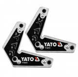 YATO Hegesztési munkadarabtartó mágneses 60-90-120 fok 10kg (2db/cs)