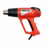 YATO Hőlégfúvó tartozékokkal LED kijelzővel 2000W