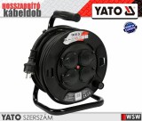 Yato hosszíbbító gumikábeldob 3G1,5 mm2 - 40 méter