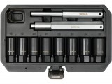YATO Kerékőr leszedő dugókulcs készlet 18–25 mm, 10 részes (YT-060302)