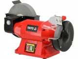 YATO Kettős asztali köszörű 520W, vizes és száraz élezéshez, 150×32 mm / 200×20 mm (YT-822112)