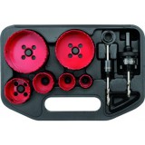 YATO Körkivágó készlet 8 részes 22-73mm (YT-3380)