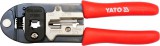 Yato Krimpelő fogó 195 mm UTP hálózati (RJ45) csatlakozóhoz