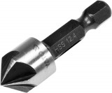 YATO Kúpos süllyesztő fémre bitbefogású HSS 12,4mm