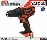 Yato MABUCHI akkumulátoros fúrócsavarozó 18V - 40Nm (csak gép) - elektromos kisgép