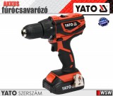 Yato MABUCHI akkumulátoros fúrócsavarozó 18V - 40Nm - elektromos kisgép