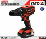 Yato MABUCHI akkumulátoros fúrócsavarozó 18V - 40Nm - elektromos kisgép