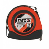 YATO Mérőszalag 3 m/16 mm, mágneses, nylon bevonatú