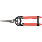 YATO Metszőolló 180 mm (hajlított) gyümölcsszedésre, virágvágásra (YT-8817)