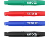 YATO Műhely filctoll készlet 72 db, alkoholos technikai marker több felületre (YT-69311)
