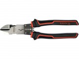 YATO Multifunkciós oldalcsípő és krimpelő fogó 205 mm, 1–6 mm² (YT-20433)