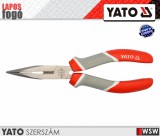 Yato NICKEL hajlított laposfogó 160 mm - szerszám