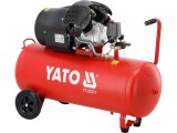 YATO Olajos kompresszor 2200 W (3 LE) 100 literes tartály, 220V (YT-23311)