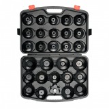 YATO Olajszűrő leszedő dugókulcs készlet 3/8 col - 30 részes