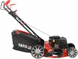 YATO Önjáró benzines fűnyíró 4,5 kW-os LONCIN motorral, 56 cm, 4 az 1-ben (YT-85537)