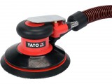YATO Pneumatikus excenter csiszoló porelszívással, 150 mm, 5 mm excenter (YT-09738)