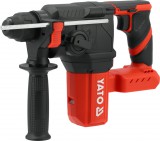 YATO SDS+ 18V-OS akkumulátoros FÚRÓKALAPÁCS (szénkefementes MOTOR, csak gép) (YT-827723)
