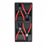 YATO Seeger fogó készlet 4 részes (fiókbetét)