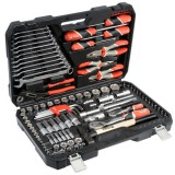 YATO Szerszámkészlet 122 részes 1/2 col: 12-32 mm, 1/4 col: 4-14 mm