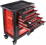 YATO Szerszámkocsi szerszámokkal 211 részes~ (YT-55290)