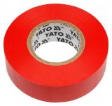 YATO Szigetelőszalag 19 x 0,13 mm x 20 m piros