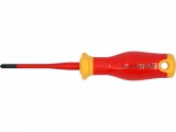 YATO Szigetelt csavarhúzó extra vékony VDE SL/PZ1x80 mm (YT-282662)