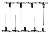 YATO T-kulcs készlet 9 részes torx tamperproof S2
