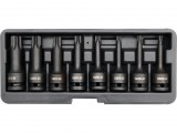 YATO Torx gépi bitfej készlet 1/2”, T30–T80, CrMo, 8 részes (YT-1065)