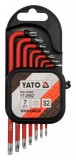 YATO Torx kulcs készlet 7 részes T9-T30