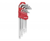 YATO Torx kulcs készlet 9 részes hosszú T10-T50 (YT-0512)