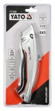 YATO Trapézpengés kés visszahúzható 3 db trapéz pengével