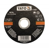 YATO Vágókorong fémre 115 x 1,2 x 22