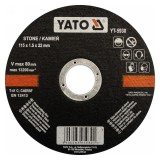 YATO Vágókorong kőre 115x1,5x22