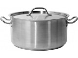 YATO YG-00044 GASTRO Lábas fedővel 18,3 liter 360 x 180 mm inox