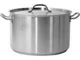 YATO YG-00045 GASTRO Lábas fedővel 31,4 liter 400 x 250 mm inox
