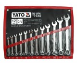 YATO YT-0362 Csillag-villáskulcs készlet 8-24mm, 12 részes (0362)